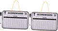 SUPVOX 2pcs Double Sided Dry Erase Golf Scoreboard for Portable Reusable Writing Board for Indoor and Outdoor Training Lightweight Message Board for Enhanced Learning and Score Tracking