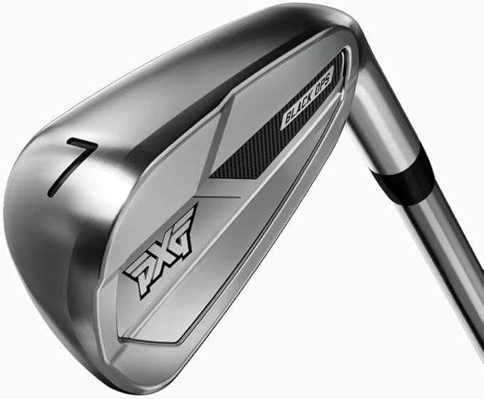 PXG Black Ops Chrome Iron Set - RH - Steel R Flex - 5-PW