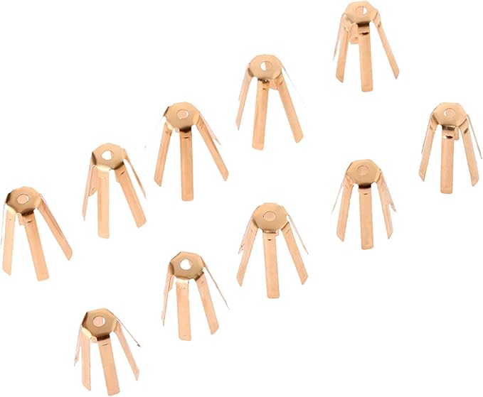 60Pcs Universal Brass Golf Adapter Spacer Shims Fit 0.335 Golf Shafts Shim Adapter Golfing Club Shafts Accessories, gold