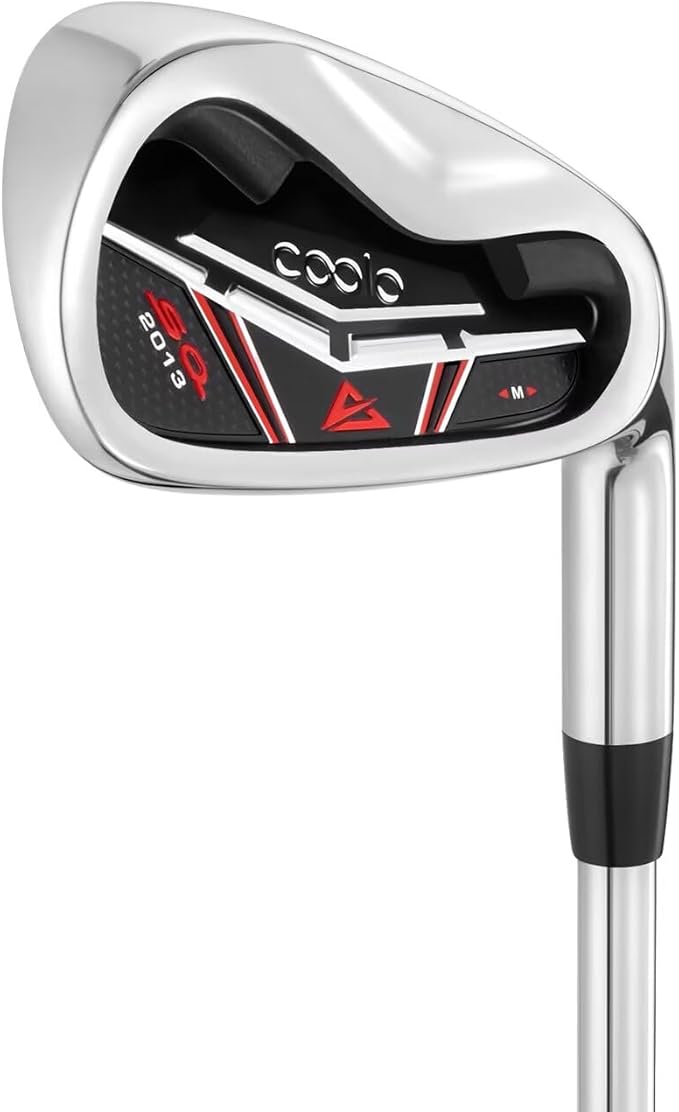 COOLO Golf Iron Set, Standard & Extended Length Options for Tall Golfer, Designed for Forgiveness and Ease to Use, Men and Women, Right Handed