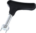 Golf Spike Wrench Zinc Alloy Golf Spike Tool with Ergonomic Handle Universal Spike Shoes Replacement Tool for Spike Shoes