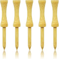 Step Down Golf Tees 2-1/8"or 2-3/4"or 3-1/4" 100 Count Wooden Golf Castle Tees