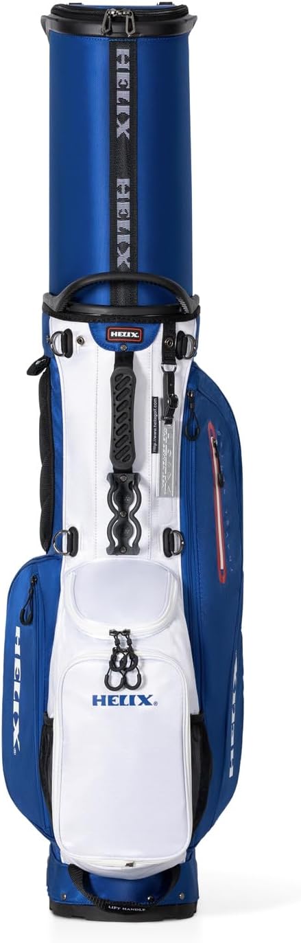 HELIX Retractable Golf Stand Bag with Wheels