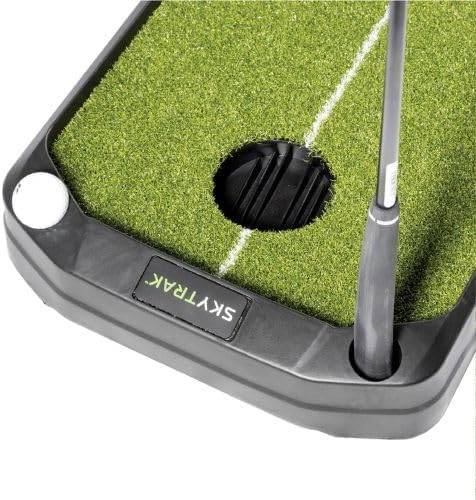 SkyTrak 9' Putting Mat with Ball Return – Indoor Golf Practice Green