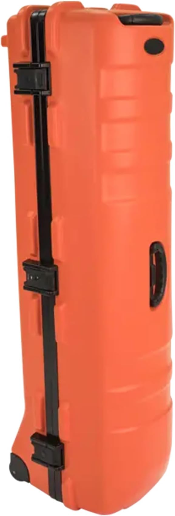 SKB Staff ATA Hard Shell Plastic Golf Travel Case for Cart Bags with Wheels - Heavy-Duty Rolling Club and Driver Carrier for Airline Transport, Impact-Resistant with TSA Locking Latches