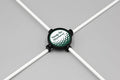 Alignment Stick Connector (with Golf Sticks) - Golf Pratice Mat, Teaching T-Square