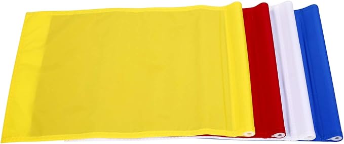Green Golf Training Flag, Nylon Putting Green Target, Indoor/Outdoor Backyard Garden Portable, 19.7" x 13.4"
