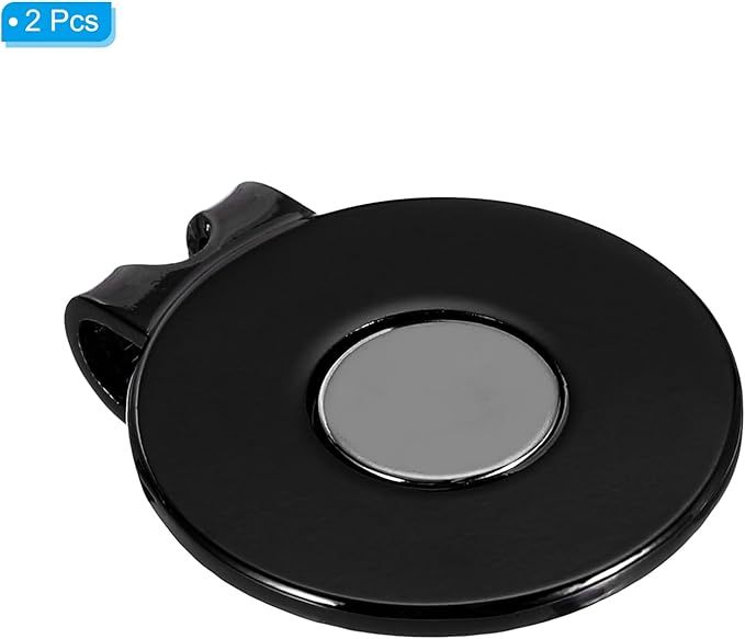 PATIKIL Magnetic Golf Hat Clip, Metal Golf Ball Marker Holder for Golf Caps Gloves