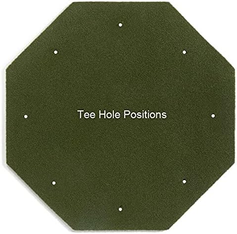 Dura-Pro Premium Turf Indoor/Outdoor Golf Mat. Bonus Tray + 3 Tees