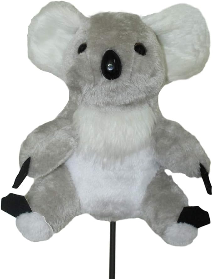Scott Edward Golf Club Cover Fit Well for Driver or Fairway Wood Golf Club, Funny Cute Animal Design Soft Functional Golf Headcover Stylish Protection for Your Clubs for Men and Women