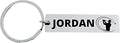 Personalized Golf Keychain, Custom Engraved Golf Jewelry, Gift for Golfer