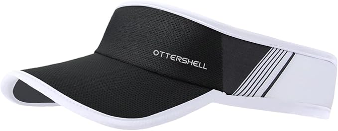 Cooling Sports Sun Visor Hat for Men & Women，Lightweight, Stretchy Packable Running Visor-for Golf, Tennis, Hiking