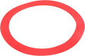 Happyyami Golf Target Circles Putting Trainer Golf Putting Aid Golf Chipping Practice and Putting Practice Red