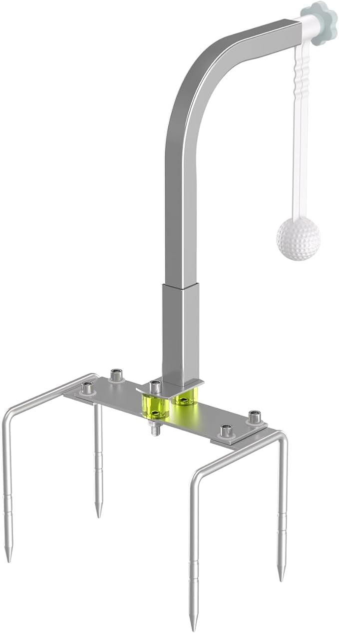 Golf Swing Trainer, Portable Golf Training Aid, Durable Golf Practice Equipment With 5 Adjustable Height, Indoor Outdoor Golf training equipment Accessories, Golf Gifts for Men women Golf lovers