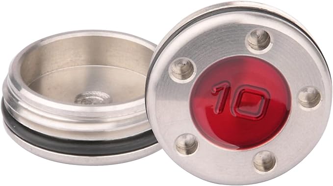NA 2pcs Red Number Golf Custom Weights for Titleist Scotty Cameron Newport Studio California Putters 5g-45g for Option