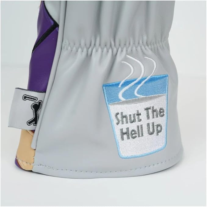 Bogey Bros Headcover - Novelty Golf Headcovers – Funny Golf Head Covers, Driver Cover for All Weather Use, Funny Golf Club Covers with Elastic Necks & Embroidered Designs