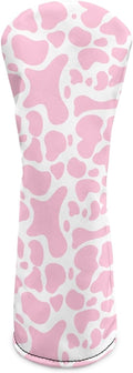 Golf Club Head Covers for Club Protective, Waterproof PU Leather Driver Fairway Wood Hybrid Head Cover