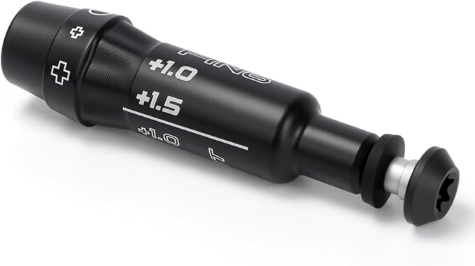 Golf Shaft Adapter Sleeve fits tip .335" Shaft Compatible with P-ING G430, G425, G410 Driver & Fairway Woods Black