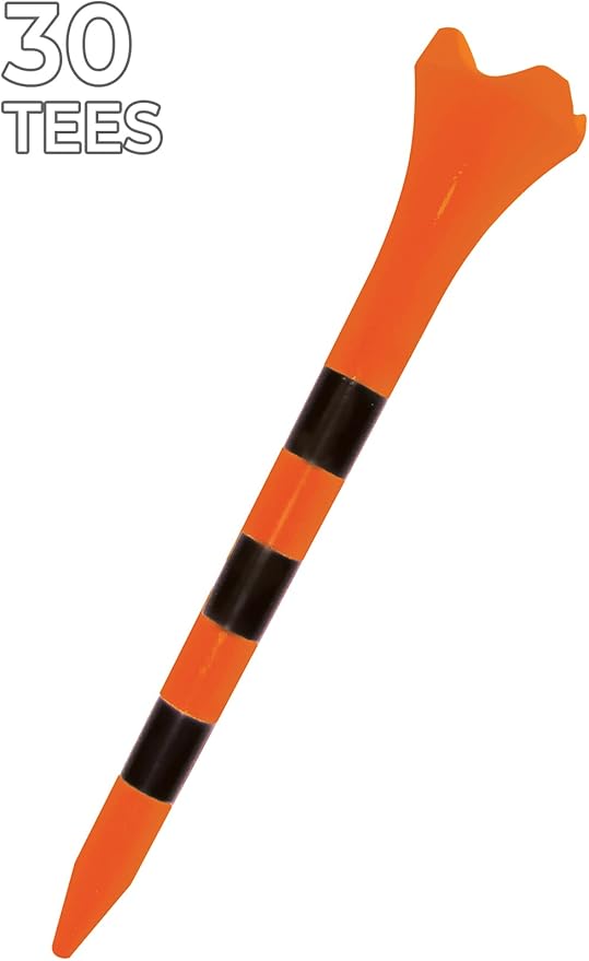 Pride Performance 3-1/4" Striped Golf Tee, 30 Count