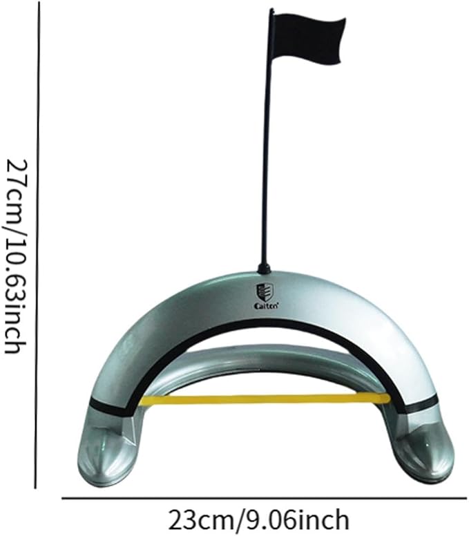 Colaxi Golf Putting Gate Practice,Golf Equipment Golfer Gift Portable with Flag Putting for Indoor Home
