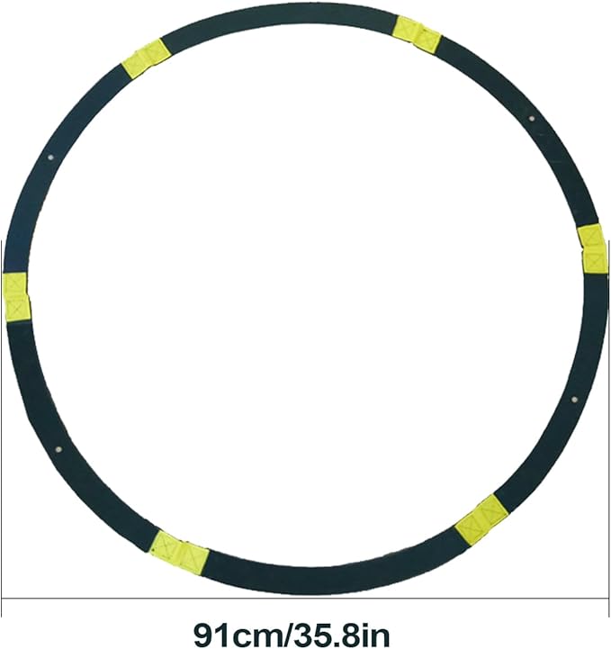 Golf Target Rings - Golf Target Circles, Putting and Chipping Practice Rings | Durable Thin Rings for Short Game Training, Portable Foldable Design, Bright Colors for Easy Visibility, Multiple