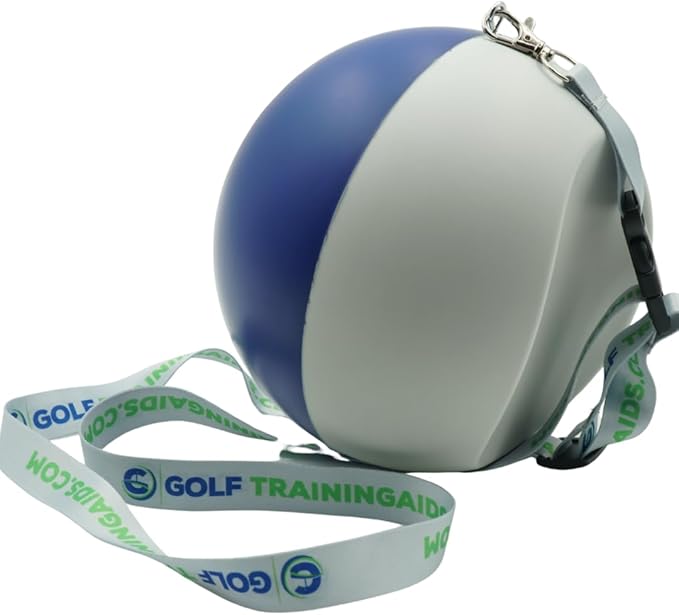 Compression Ball - Golf Swing Trainer – Forearm Connection Aid for Perfect Impact Position – Fix Chicken Wing, Improve Tempo, Backswing & Ball Striking – Soft Memory Foam