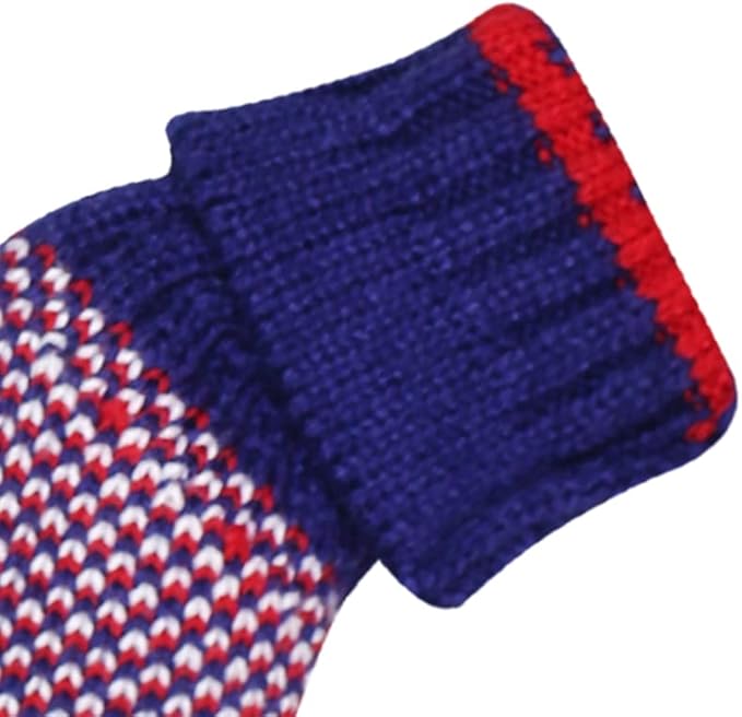Scott Edward 1/7/10 Pcs Knitted Golf Club Head Covers for Irons Wedge Cuteness and Basically Socks Shape Washable Golf Club Head Protector on Pattern Style Double Sided Customized