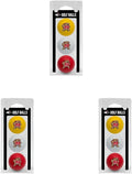 Team Golf NCAA Regulation Size Golf Balls, 3 Pack, Full Color Durable Team Imprint