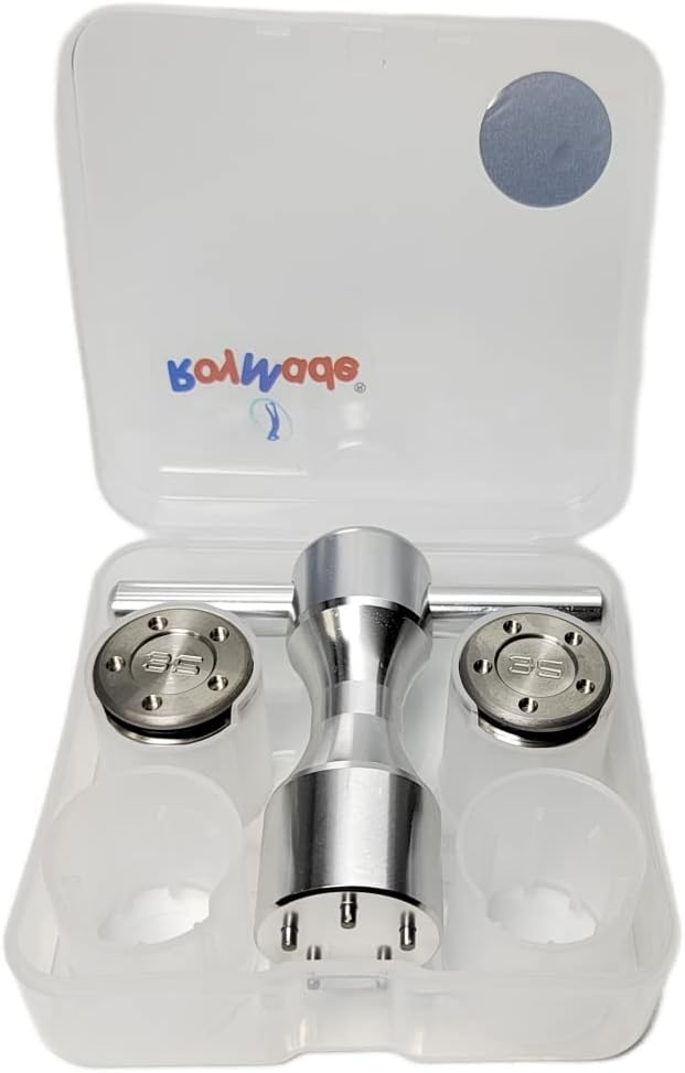 ROYMADE Golf Putter Weights 2pcs 5g/10g/15g/20g/25g/30g/35g/40g/45g with Wrench Kit Set Compatible with Titleist Scotty Cameron Putter Golf Accessory (2pcs 35g+Wrench)