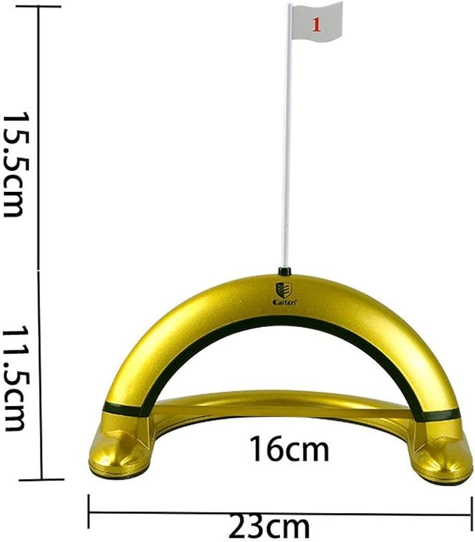 Colaxi Golf Putting Gate Practice,Golf Equipment Golfer Gift Portable with Flag Putting for Indoor Home