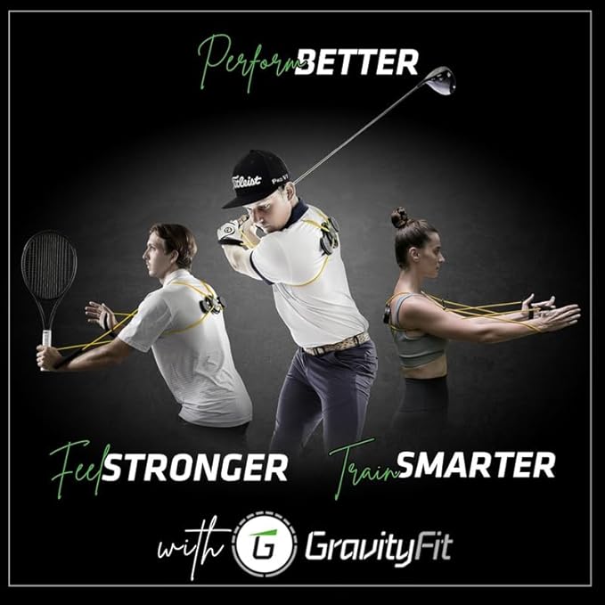 Golf Swing Performance Trainer Aid | Golf Swing Trainer Trusted by PGA Coaches | Backed by 30 Years Research | Elevate Your Golf Training | Enhance Strength, Stability, Rotation & Posture
