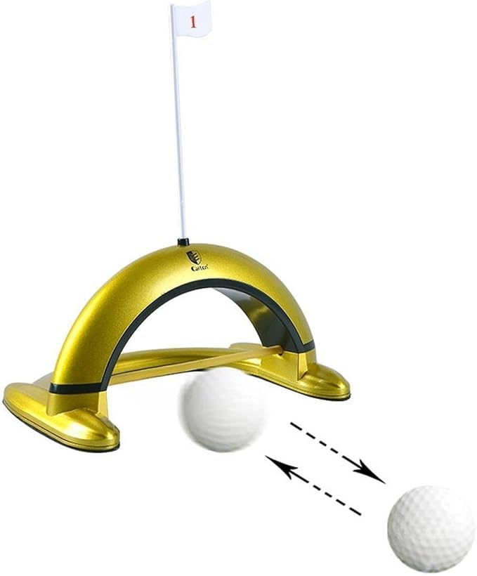 Colaxi Golf Putting Gate Practice,Golf Equipment Golfer Gift Portable with Flag Putting for Indoor Home