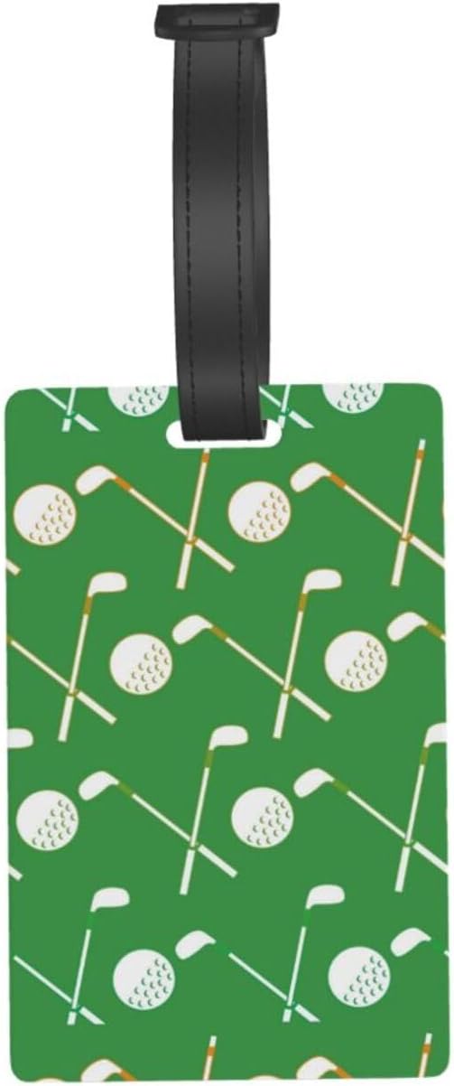 Golf Luggage Tag Suitcase Identify Labels Personalized Travel Bag Tag 2.5X4.1Inch