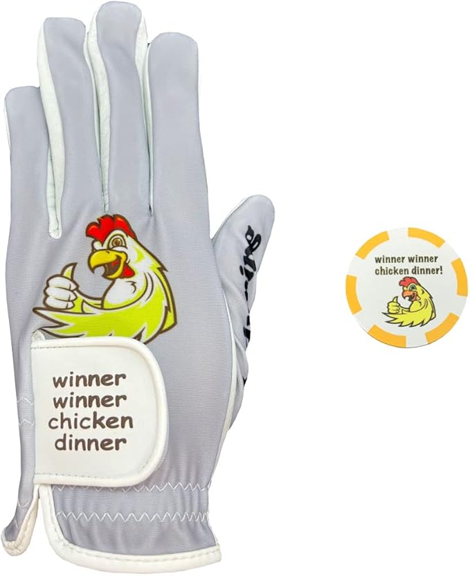 Giggle Golf Men's Golf Glove | Funny Golf Glove