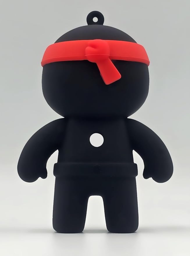 FAR&STRAIGHT Ninja Golf Tee Holder | Interchangeable Plugins | Funny & Unique Golf Gift | Personalized Accessory