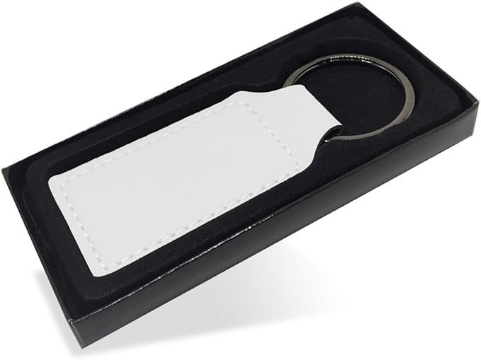LaserGram Rectangle Keychain, Disc Golf, Personalized Engraving Included