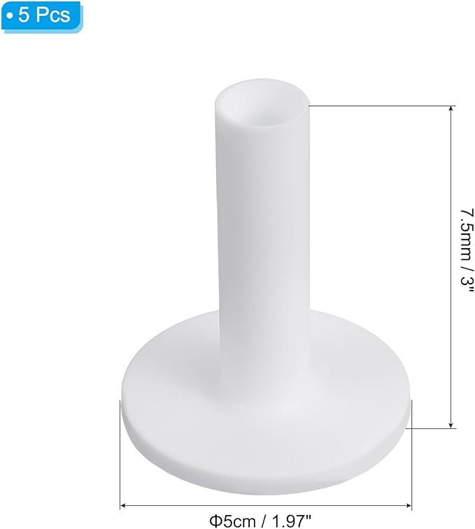 PATIKIL Rubber Golf Tees, Tall Practice Training Driving Range Tee Stable Ball Holder