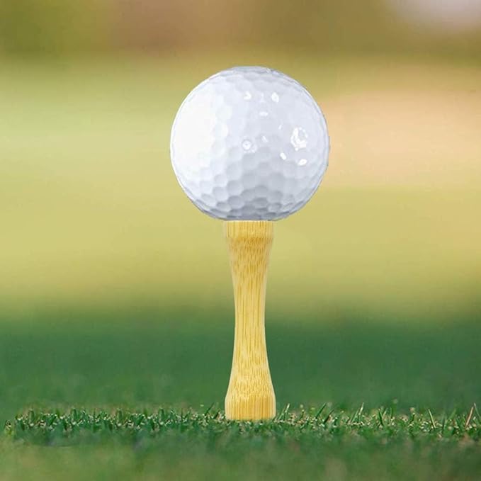 Step Down Golf Tees 2-1/8"or 2-3/4"or 3-1/4" 100 Count Wooden Golf Castle Tees