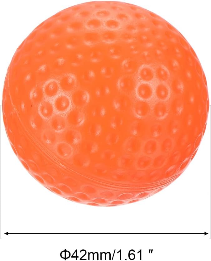 PATIKIL Golf Practice Balls, Hollow Flight Training for Indoor Swing Practice