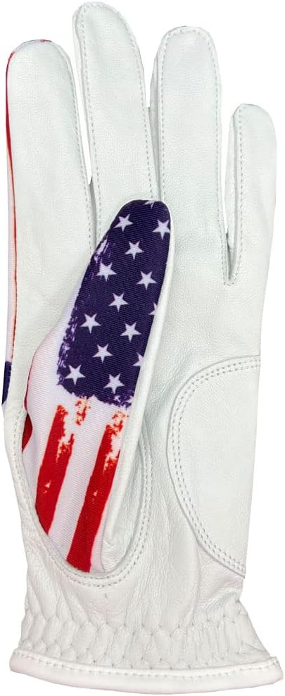 Giggle Golf Women's Golf Glove - Adjustable Strap, Left Hand Gloves for Women