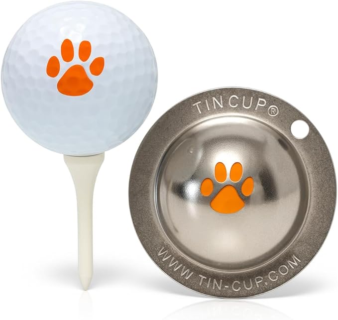 Tin Cup Golf Ball Marker Stencil - Premium Personalization Tool for Golfers - Custom Design Ball Marker - Golf Accessories Gift for Men and Women- Made in The USA