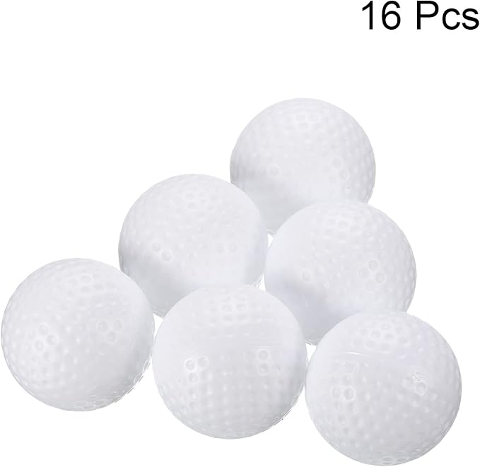 PATIKIL Golf Practice Balls, Hollow Flight Training for Indoor Swing Practice
