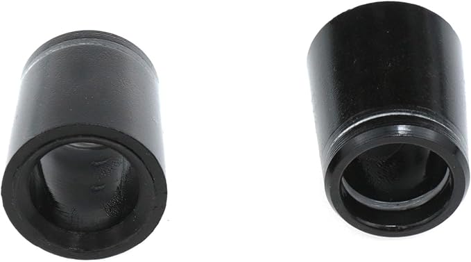 yukata Black Golf Club Ferrules 0.350inch Ring Tapered Ferrules Golf Club Parts for Most Brands of Irons and Carbon Clubs 10PCS