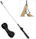 Golf Grip Swing Training Aid - Retractable Click Club Trainer Indoor Practice Warm Up Stick Flexible Telescopic Short Club Tempo Sound Release Trainer Devices