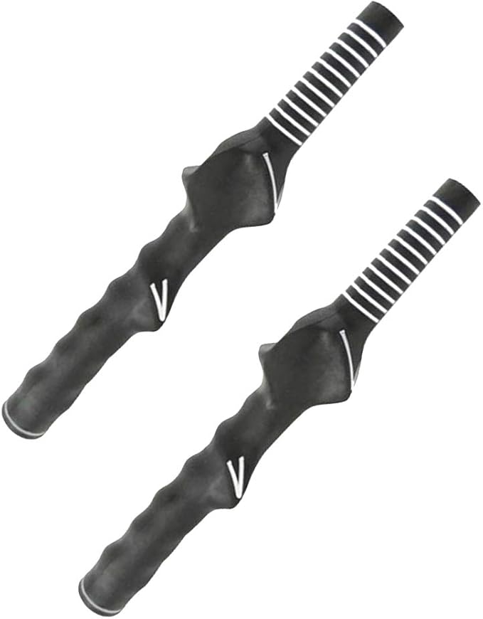2Pcs Right-Hand Golf Training Grip Golf Club Grip RH Practice Aid Golf Swing Trainer Accessories