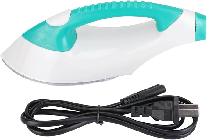 Mini Electric Iron, Portable Handheld Clothing Iron Machine for Dormitory Travel