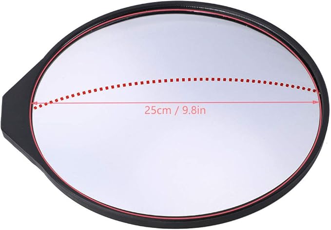 Golf Practice Mirror, 360 Degrees Golf Putting Alignment Mirror Convex Reflective Golf Swing Mirror Wide Angle Golf Training Aid for Golf Corrective Action
