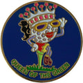 Queen of The Green Golf Ball Marker and Matching Hat Clip