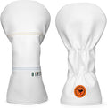 Golf Headcovers Elegant Embroidery Premium Leather Birdie Golf Driver Cover Fairway Hybrid Cover Blade Putter Cover Golf Mallet Putter Cover for OZ1 MEZZ 1 MEZZ1 MAX Putter
