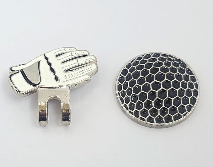 Funny & Unique Golf Ball Markers with Hat Clip – Food & Fun Icons – Perfect Golf Accessories & Gifts